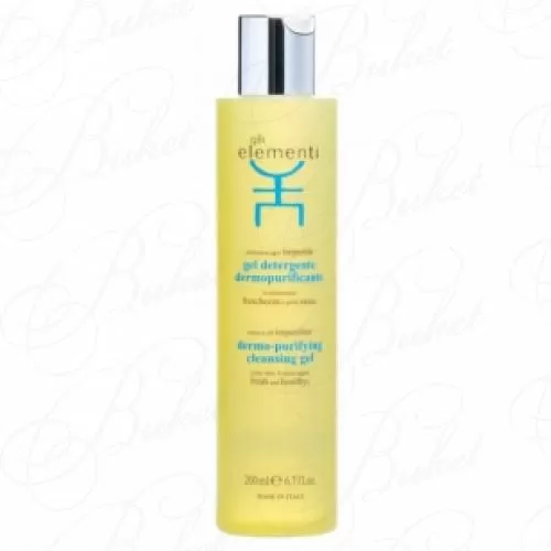 Гель для лица GLI ELEMENTI GEL DETERGENTE DERMOPURIFICANTE 200ml